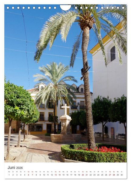 Produktbild: Marbella - Die Costa del Sol in Hochform (Wandkalender 2026 DIN A4 hoch), CALVENDO Monatskalender