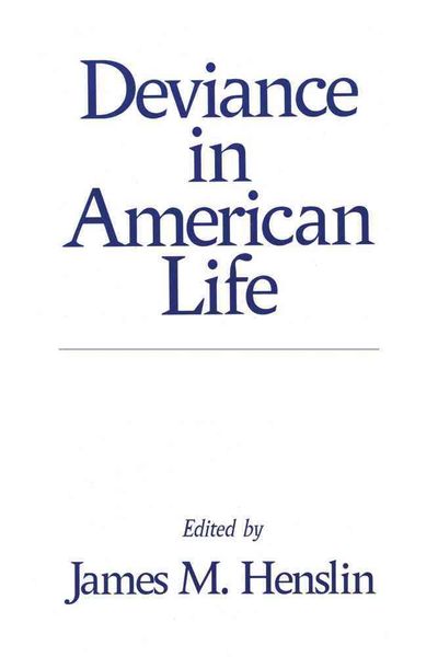 Produktbild: Deviance in Amer Life
