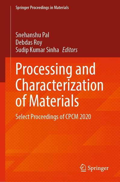 Produktbild: Processing and Characterization of Materials