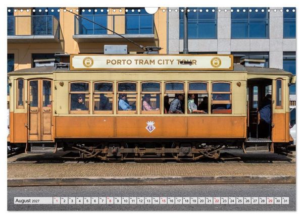 Produktbild: Porto Magisch - Am Ufer des Douro (Wandkalender 2027 DIN A3 quer), CALVENDO Monatskalender