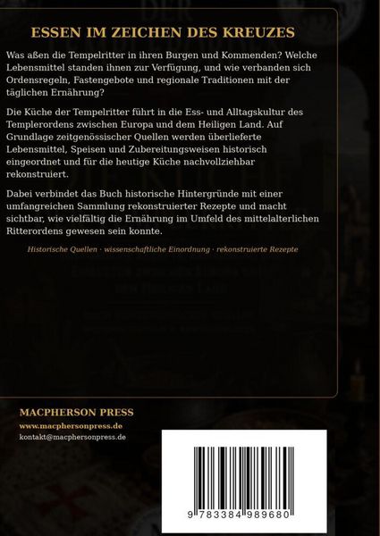 Produktbild: Die K&uuml;che der Tempelritter