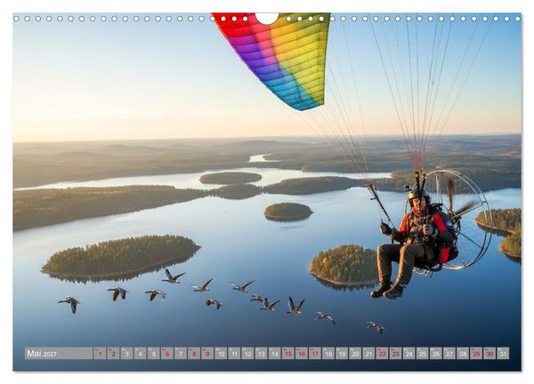 Produktbild: Luftspr&uuml;nge riskieren (Wandkalender 2027 DIN A3 quer), CALVENDO Monatskalender