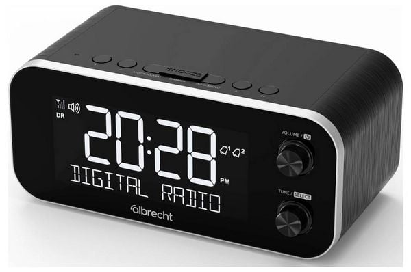 Produktbild: Albrecht DR 455 Radiowecker DAB+, UKW Weckfunktion Schwarz