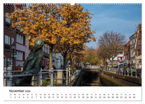 Produktbild: Buxtehude - Eine Perle in Niedersachsen (hochwertiger Premium Wandkalender 2026 DIN A2 quer), Kunstdruck in Hochglanz