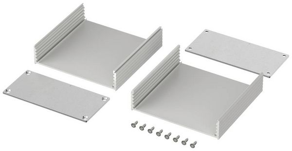 Produktbild: Bopla FILOTEC F 1048-100 97118100.HMT1 Profil-Geh&auml;use 105 x 48 x 100 Aluminium Aluminium (eloxiert) 1 St.