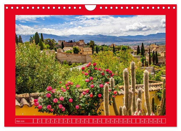 Produktbild: Ein Herz f&uuml;r Granada (Wandkalender 2026 DIN A4 quer), CALVENDO Monatskalender