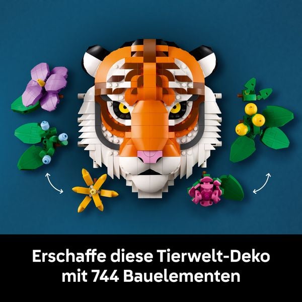 Produktbild: LEGO Art 31217 Fauna Collection - Tiger, Modellbau f&uuml;r Erwachsene