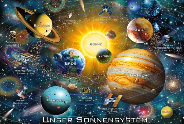 Produktbild: Unser Sonnensystem, 200 Teile