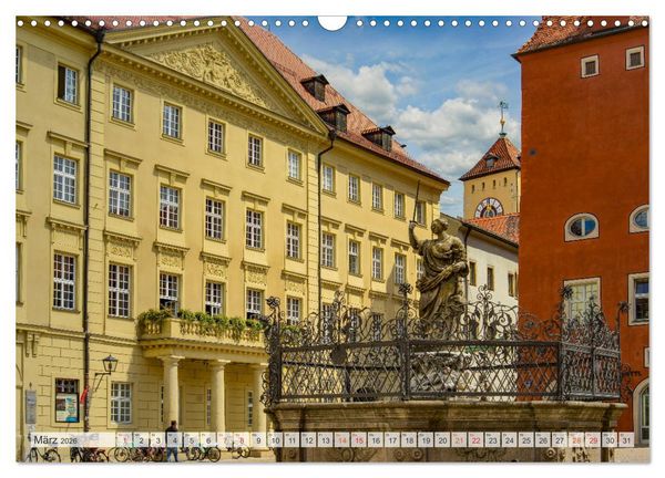 Produktbild: Regensburg Stadtansichten (Wandkalender 2026 DIN A3 quer), CALVENDO Monatskalender