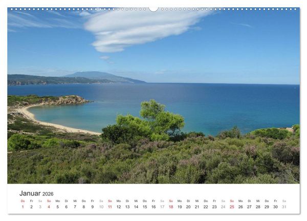 Produktbild: Sporadeninsel Skiathos (Wandkalender 2026 DIN A2 quer), CALVENDO Monatskalender