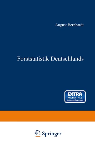 Produktbild: Forststatistik Deutschlands