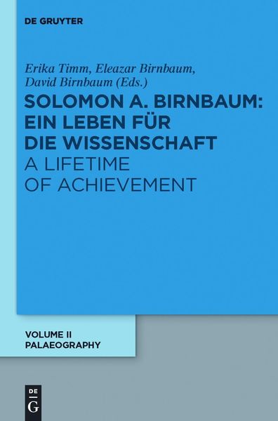 Produktbild: Pal&auml;ographie / Palaeography