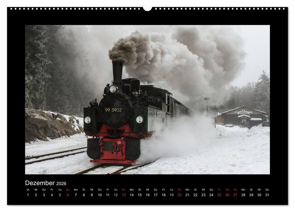 Produktbild: Dampferlebnis im Harz (Wandkalender 2026 DIN A2 quer), CALVENDO Monatskalender