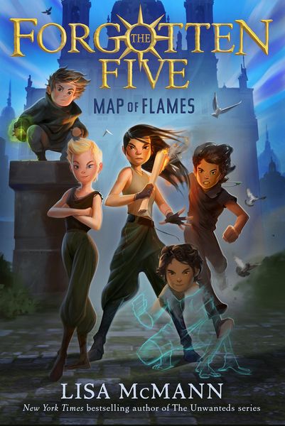 Produktbild: Map of Flames (The Forgotten Five, Book 1)