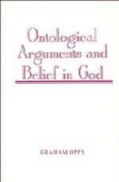 Produktbild: Ontological Arguments and Belief in God