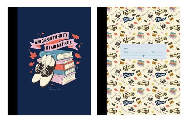 Gilmore Girls Composition Notebook Set (Set of 2), Taschenbuch von Insight Editions, Insight Editions USA