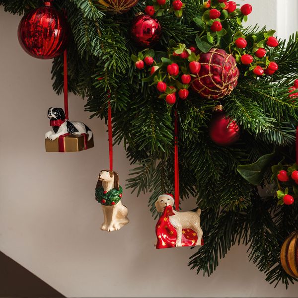 Produktbild: Villeroy & Boch Nostalgic Ornaments Ornamente Hunde 3tlg.