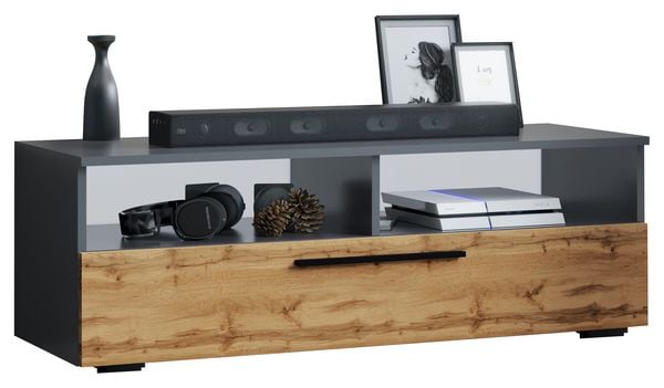 Produktbild: Holz TV Lowboard M&ouml;bel Fernsehschrank Arila XL
