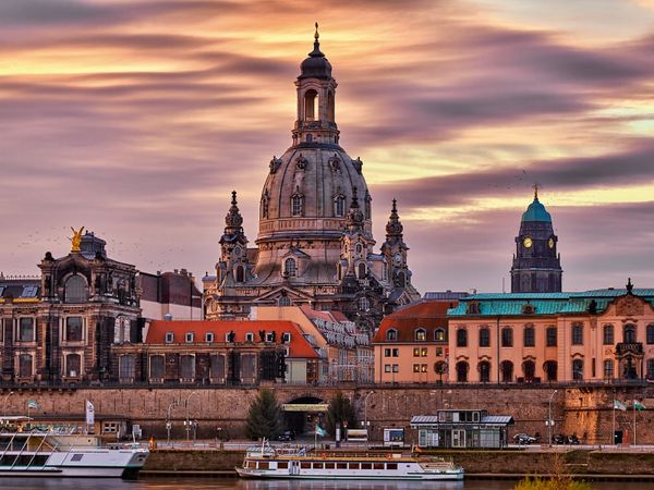 Produktbild: CALVENDO Puzzle Blick vom Neust&auml;dter Ufer aus 1000 Teile Lege-Gr&ouml;&szlig;e 64 x 48 cm Foto-Puzzle Bild von Dirk Meutzner