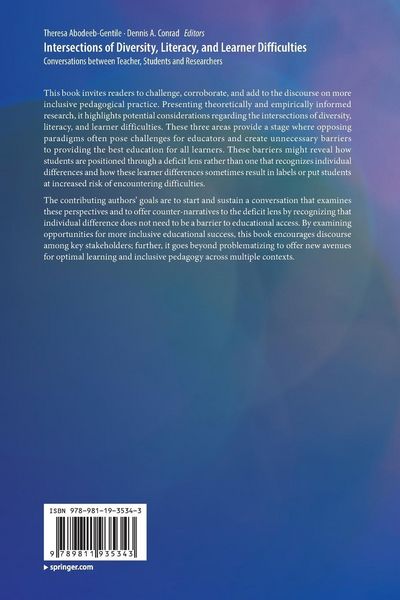 Produktbild: Intersections of Diversity, Literacy, and Learner Difficulties