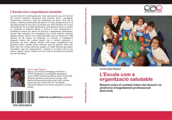 Produktbild: L'Escola com a organitzaci&oacute; saludable
