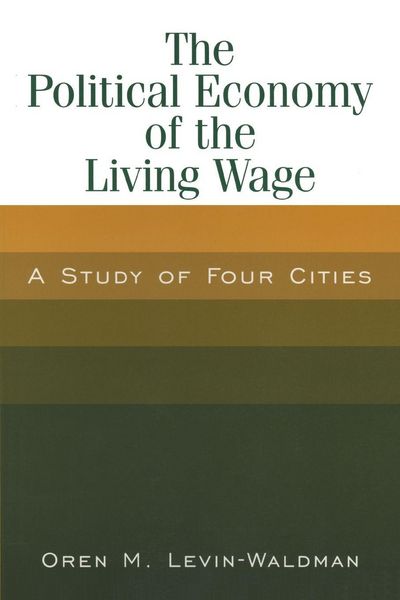 Produktbild: The Political Economy of the Living Wage