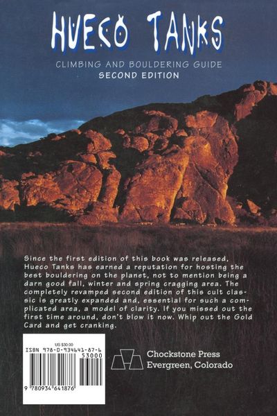 Produktbild: Hueco Tanks Climbing and Bouldering Guide