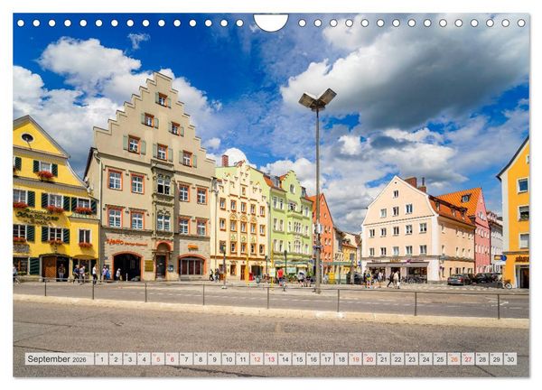 Produktbild: Regensburg Stadtansichten (Wandkalender 2026 DIN A4 quer), CALVENDO Monatskalender