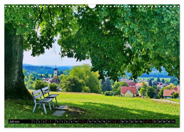 Produktbild: Die Stauden - Heimat in den westlichen W&auml;lder Augsburg (Wandkalender 2026 DIN A3 quer), CALVENDO Monatskalender