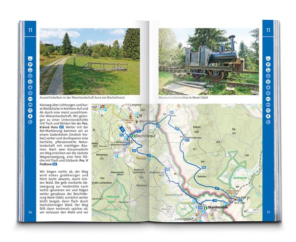 Produktbild: KOMPASS Wanderf&uuml;hrer Bayerischer Wald, Cham, Bodenmais, Zwiesel, Freyung, Passau, 60 Touren