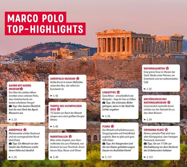 Produktbild: MARCO POLO Reisef&uuml;hrer Athen