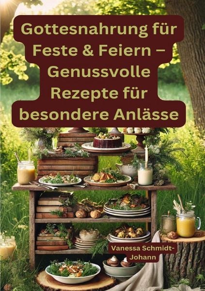Produktbild: Gottesnahrung f&uuml;r Feste &amp; Feiern &ndash; Genussvolle Rezepte f&uuml;r besondere Anl&auml;sse