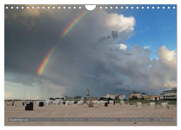 Produktbild: Ostseebad Warnem&uuml;nde (Wandkalender 2027 DIN A4 quer), CALVENDO Monatskalender