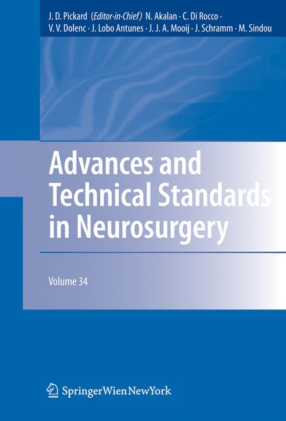 Produktbild: Advances and Technical Standards in Neurosurgery