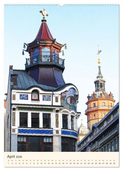 Produktbild: Leipzig - In der Altstadt (hochwertiger Premium Wandkalender 2026 DIN A2 hoch), Kunstdruck in Hochglanz