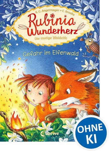 Produktbild: Rubinia Wunderherz, die mutige Waldelfe (Band 4) - Gefahr im Elfenwald