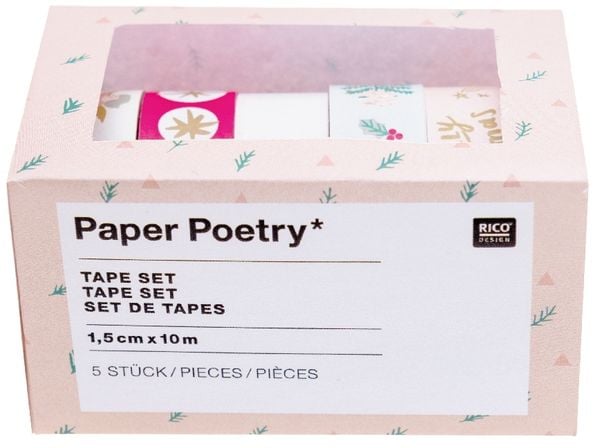 Produktbild: TAPE SET, JOLLY CHRISTMAS, PASTELL