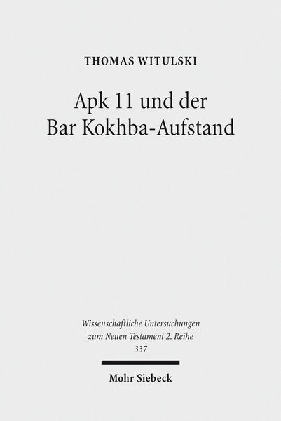 Produktbild: Apk 11 und der Bar Kokhba-Aufstand
