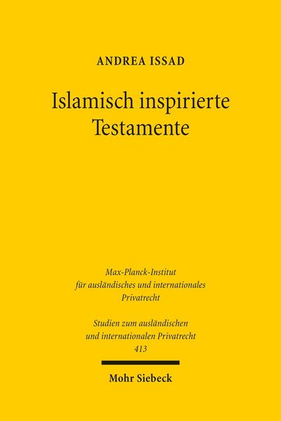 Produktbild: Islamisch inspirierte Testamente