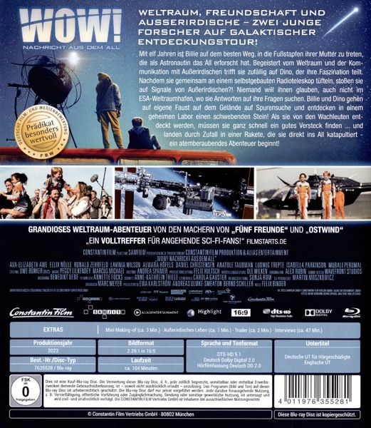 Produktbild: WOW -Nachricht aus dem All