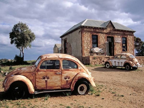 Produktbild: CALVENDO Puzzle Kunstgalerie im Silverton, Outback, New South Wales | 1000 Teile Lege-Gr&ouml;&szlig;e 64x48cm Foto-Puzzle f&uuml;r gl&uuml;ckliche Stunden