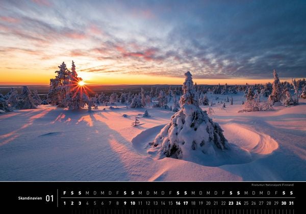 Produktbild: Skandinavien Premiumkalender 2027