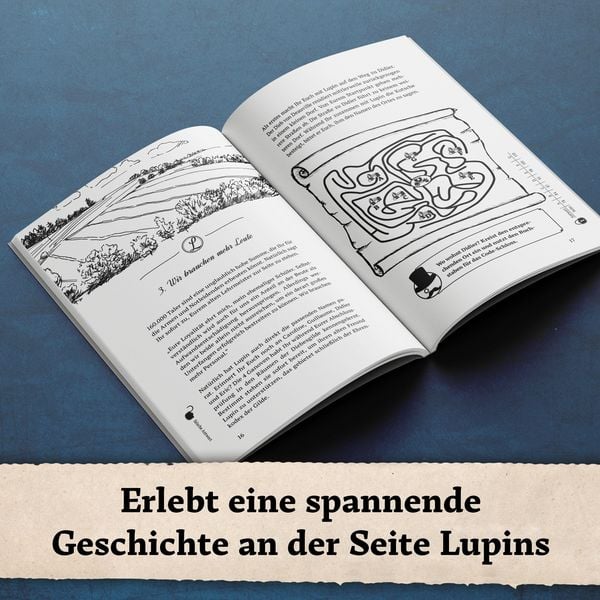 Produktbild: Das R&auml;tselbuch des Ars&egrave;ne Lupin 2: Der Coup des Meisterdiebs