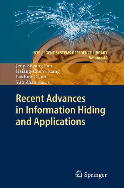 Produktbild: Recent Advances in Information Hiding and Applications