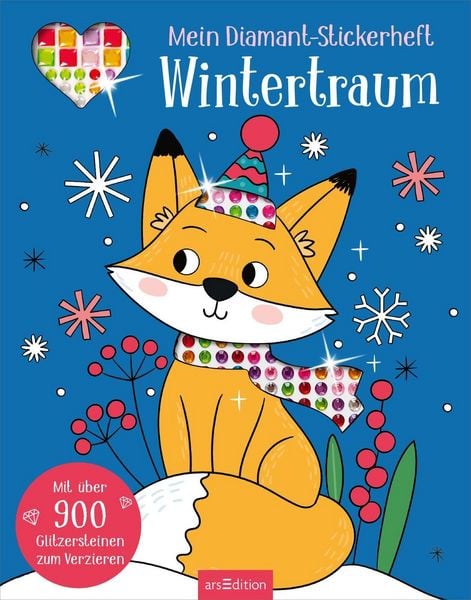 Produktbild: Mein Diamant-Stickerheft &ndash; Wintertraum