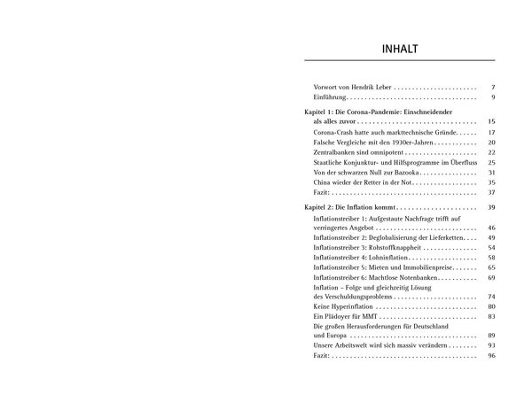Produktbild: Die Inflation kommt