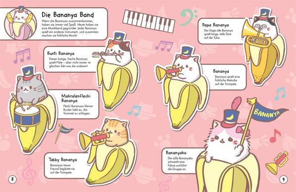 Produktbild: Bananya Das ultimative Stickerlexikon