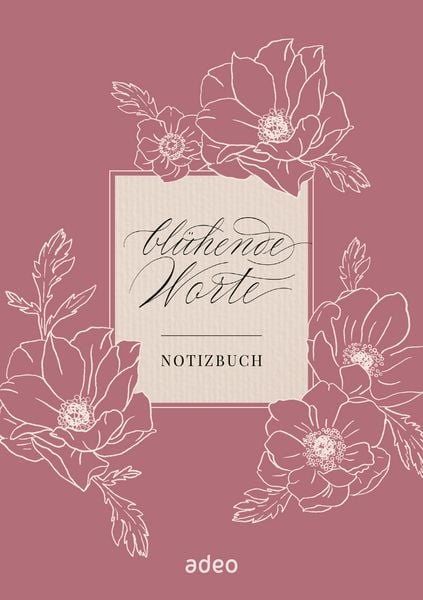 Produktbild: Bl&uuml;hende Worte - Notizbuch