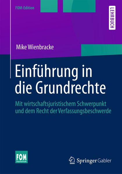 Produktbild: Einf&uuml;hrung in die Grundrechte