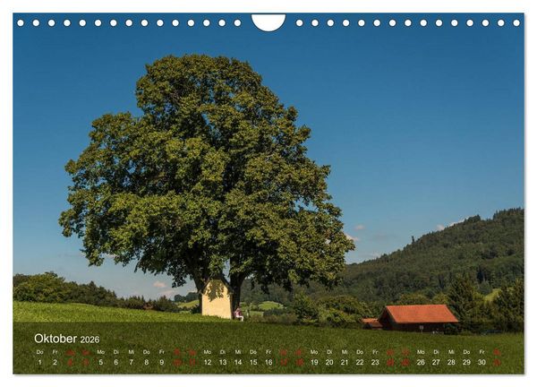Produktbild: Naturerlebnis Aschau (Wandkalender 2026 DIN A4 quer), CALVENDO Monatskalender